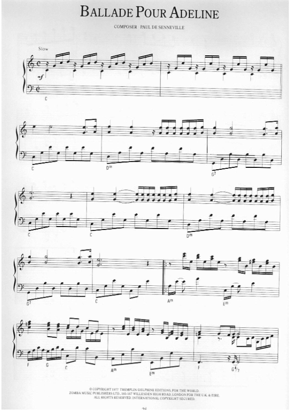 La imagen puede contener una previsualizacion de una partitura